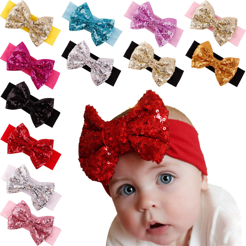 big head bows for babies