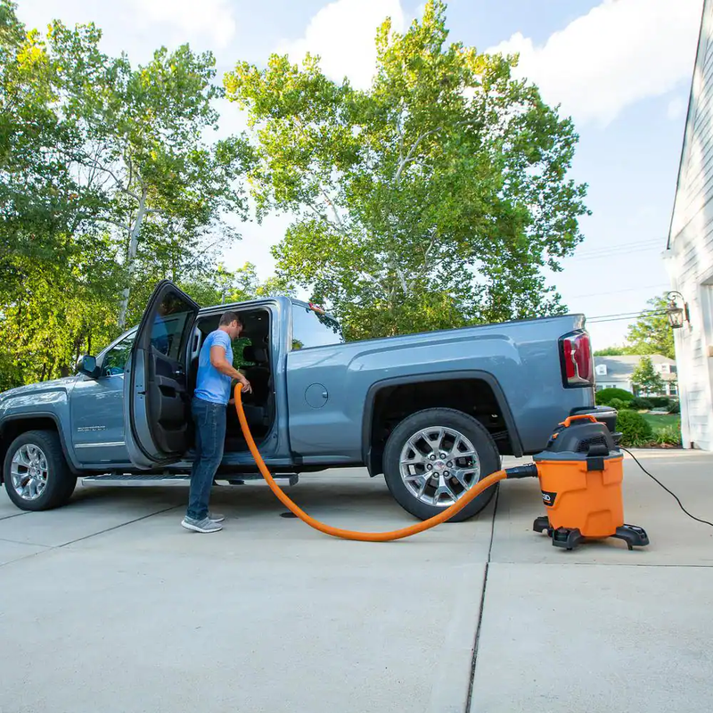 RIDGID Premium Car Cleaning Detail Wash Wet Dry Vacuum Shop Hose Kit 1-1/4in 7PC