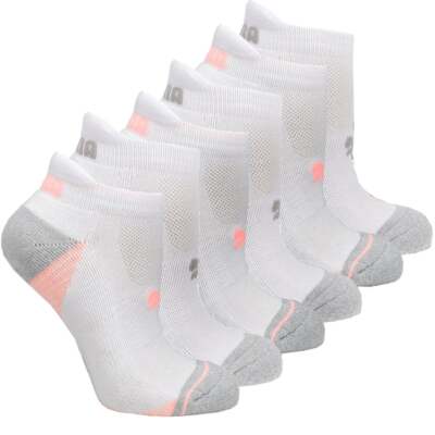 

Puma 6Pack Terry Low Cut Socks Mens Size  Athletic Casual 857145-04, Белый