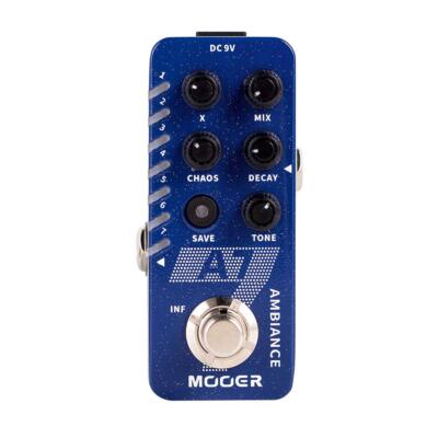 MOOER A7 Reverb Guitar Pedal Ambiance Versatile with 7 Diffrevent Rever Effec...