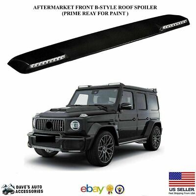 Aftermarket B Style Front Roof LED Spoiler | 19-21 G63 G65 G550 G500 GWAGON W464