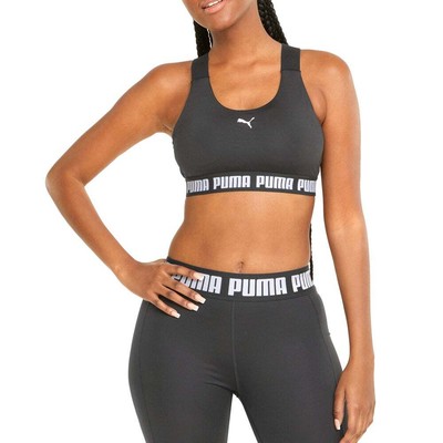 

Женский спортивный бюстгальтер Puma Mid Impact Feel It размер  52166901, Черный