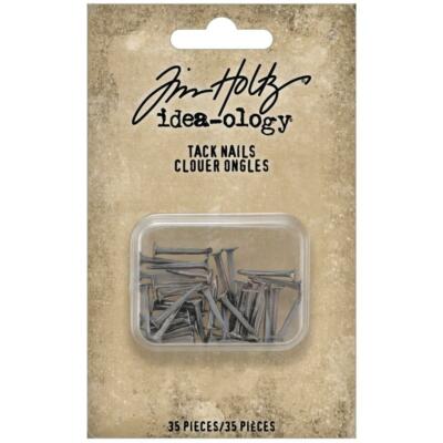 Tim Holtz Tack Nails Craft Embellishment, Nickel