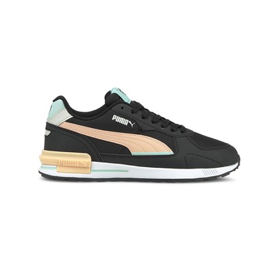 Повседневные кроссовки Puma Graviton Tech Youth для девочек, черные кроссовки 382816-03