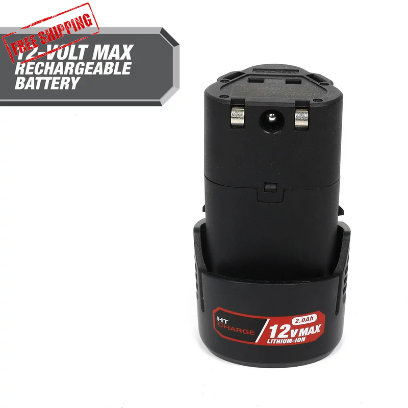 Hyper Tough 12V Max 2.0Ah Lithium-Ion Rechargeable Battery, Model 99335 ✅