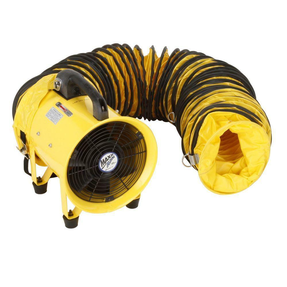 Blower Exhaust Fan Hose Combo Confined Space Ventilation Indoor Outdoor 8" New eBay