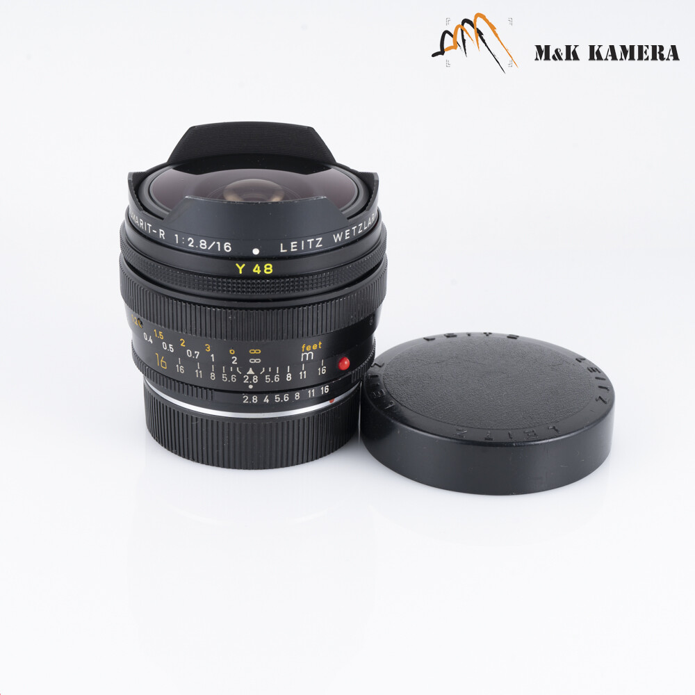ライカ FISHEYE-ELMARIT-R 16mm f/2.8 Leica 16mm f2.8 Fisheye-Elmarit-R (3-Cam) - Lens – Kamerastore