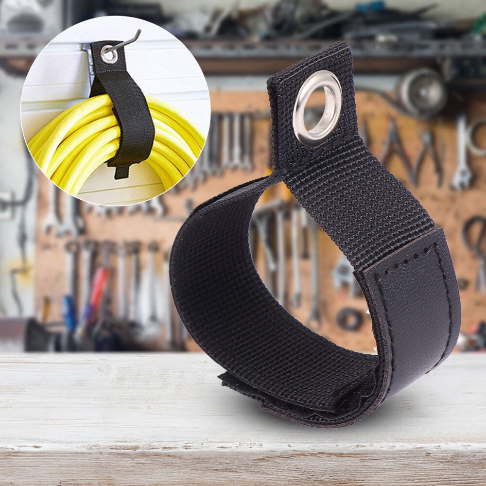 9pcs Extension Cord Holder Heavy Duty Hook Loop Hanger Storage Wrap