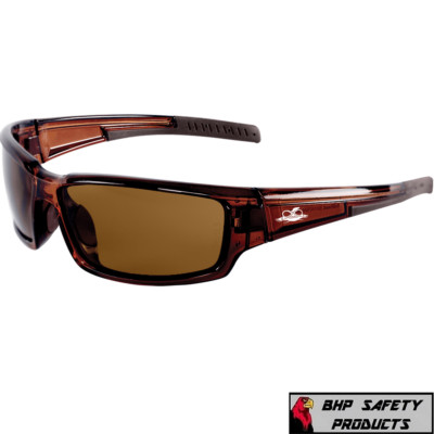 Bullhead Maki Ballistic Rated Safety Glasses Sunglasses Sport Design (1 Pair)