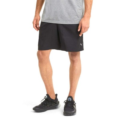

Puma Performance Woven 7 Training Athletic Shorts Mens Black Casual Athletic Bo, Черный, Puma Performance Woven 7" Training Athletic Shorts