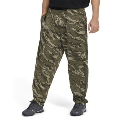 Puma Contrast 2.0 Camo Pants Большие высокие мужские повседневные спортивные штаны размера LT 8468
