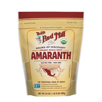 Bobs Red Mill Amaranth Органическая сумка на 24 унции