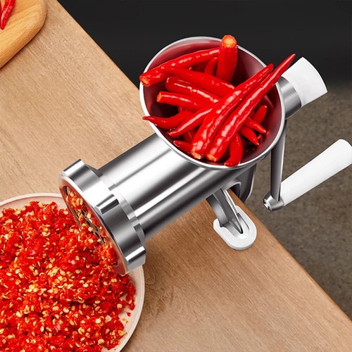 Heavy Duty Manual Meat Grinder Mincer Stuffer Sausage Pasta Filler Maker Machine