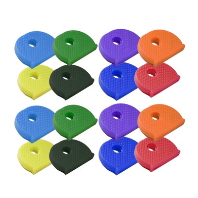 24 Pcs Key Coding Ring Covers for House Keys Identifier Label