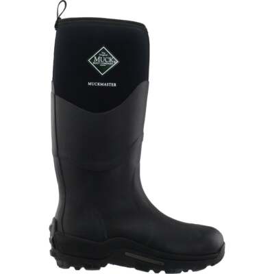 

Мужские черные повседневные ботинки Muck Boot Muckmaster Tall Pull On MMH-500A, Черный, Muck Boot Muckmaster Tall Pull On