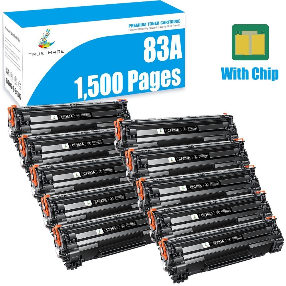 10PK CF283A 83A Toner Cartridge For HP Laserjet Pro M127fw