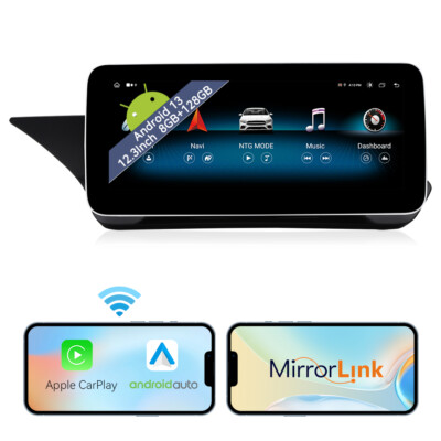 12,3'' Carplay Autoradio Android GPS Navi für Mercedes Benz E Klasse W212 S212