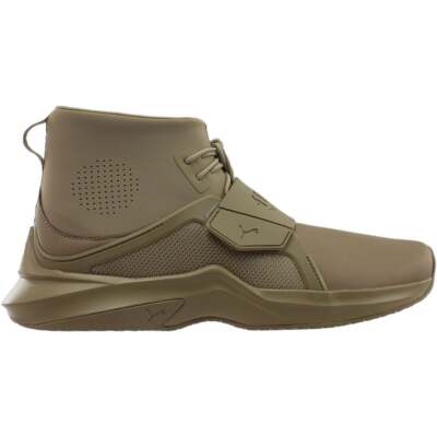 

Puma Fenty By Rihanna The Trainer High Мужские кроссовки Размер 13 D Повседневная обувь 191, Бежевый, Puma Fenty By Rihanna The Trainer High