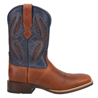 

Ariat Rowder Venttek 360 Tooled Inlay Square Toe Cowboy Mens Blue, Brown Casual, Ariat Rowder Venttek 360 Tooled Inlay Square Toe Cowboy