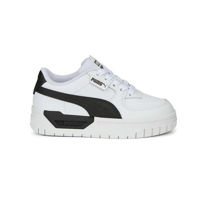 

Puma Cali Dream Кожаная платформа Молодежные мальчики Белые кроссовки Повседневная обувь 3856750, Белый, Puma Cali Dream Leather Platform Youth