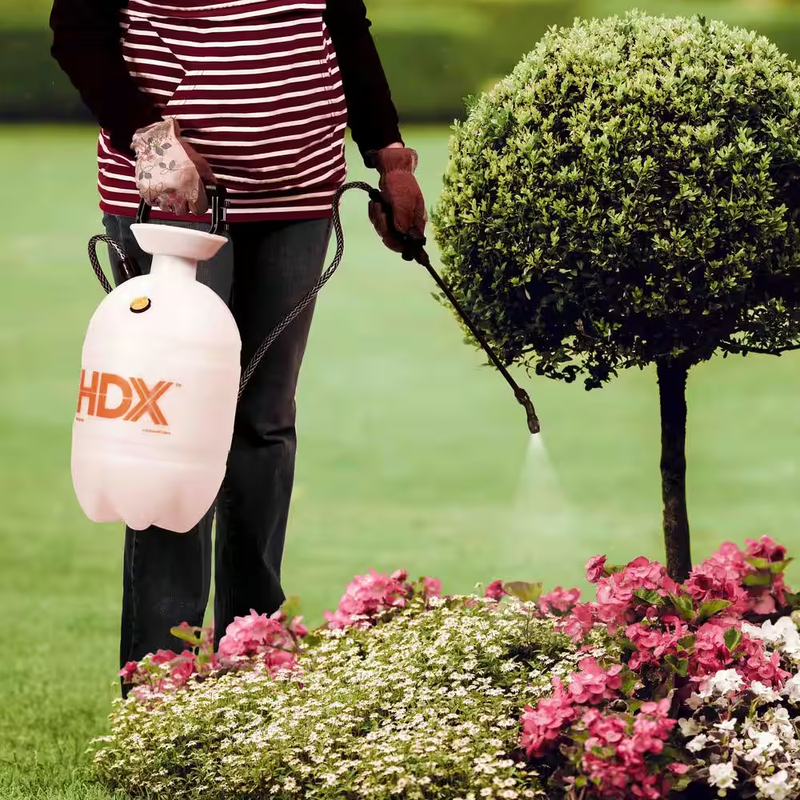 Multi Purpose 2-Gal Lawn and Garden Sprayer Ergonomic Grip Easy Assembly Use