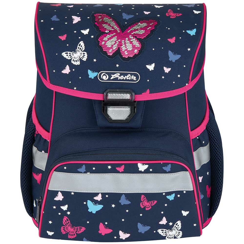 SCHULE RANZEN MAPPE TASCHE LADYBUG SCHULTASCHE 38 x 6 x 28 CM PINK MÄDCHEN