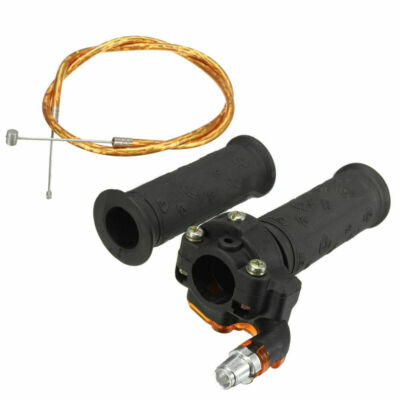 Twist Throttle Accelerator Grip + Cable For 47cc 49cc Mini Pocket Dirt Bike Quad