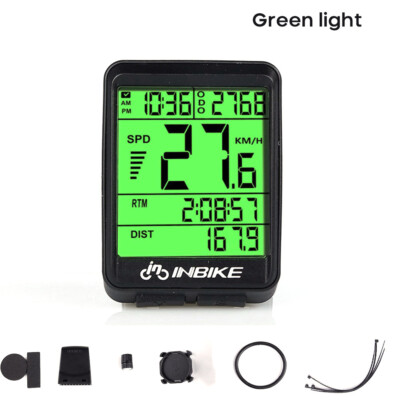 Bike Bicycle Speedometer Cycle Digital Odometer Computer Waterproof LCD Wireless