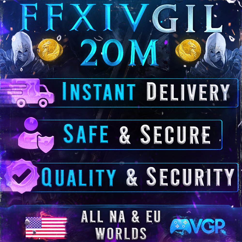 FFXIV Gil Final Fantasy 14 Gil |🔥 20M 🔥| FF14 Gil |NA & EU|✔️100% Positive FB