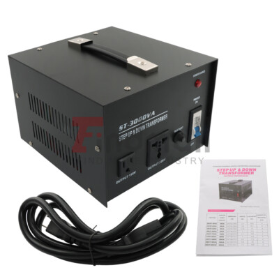 3000W Voltage Converter Transformer Step Up/Down 220V-110V /110V-220V New