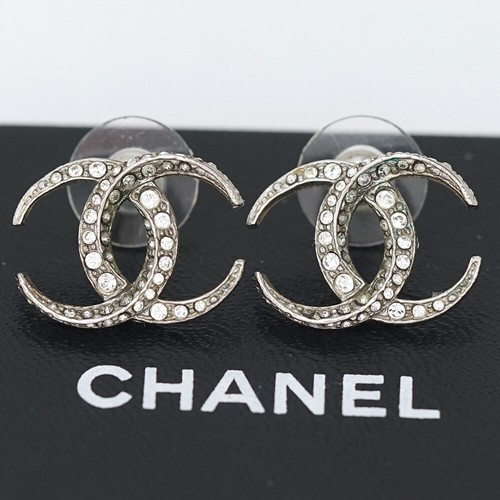 CHANEL ヘアゴム CCロゴ クリスタル装飾 CHANEL ヘアゴム CCロゴ クリスタル装飾