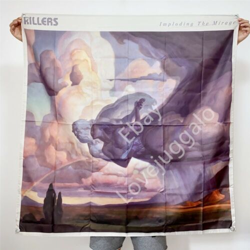 The Killers Band Banner Imploding The Mirage Cover Tapestry Flag Poster 4x4 ft
