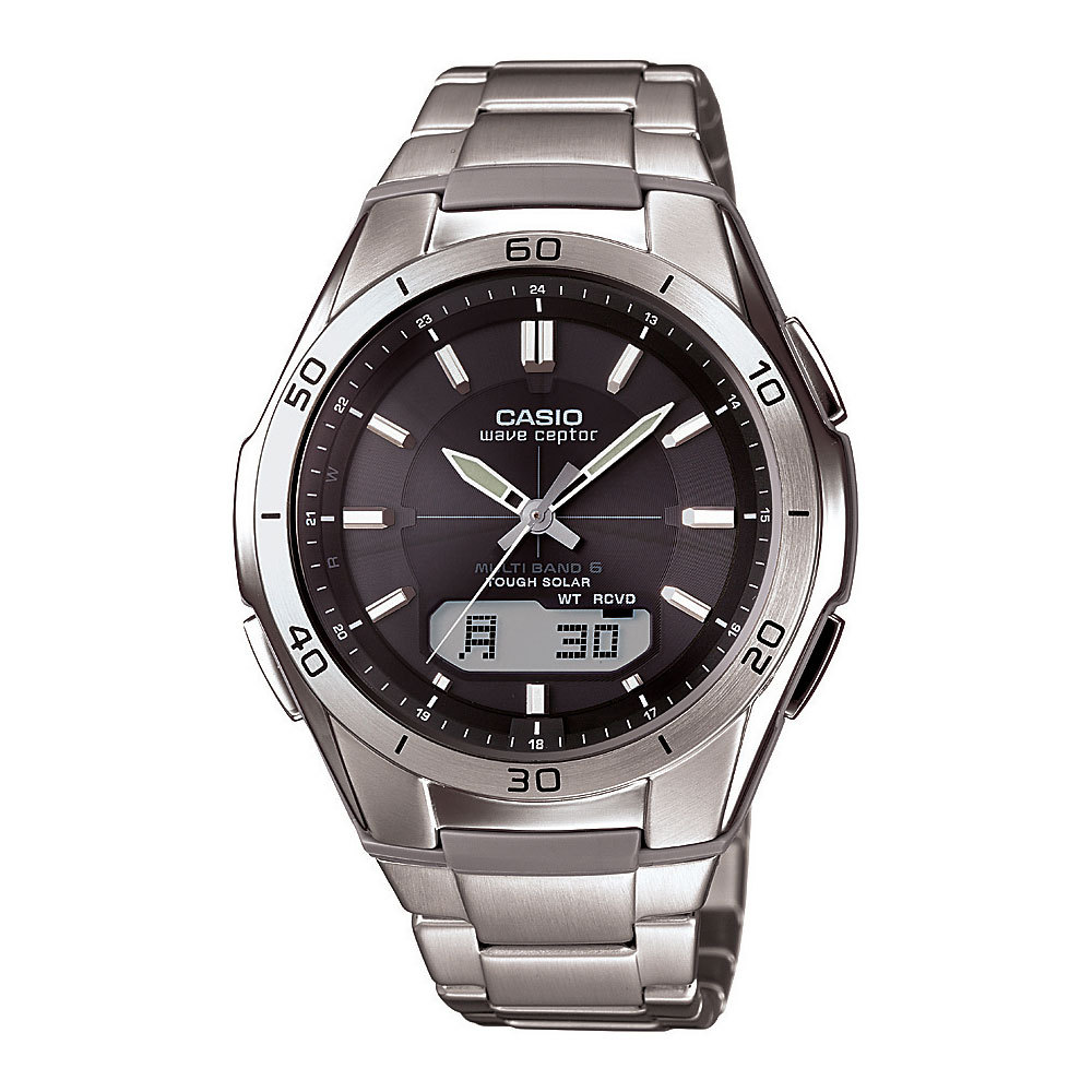 casio black analog