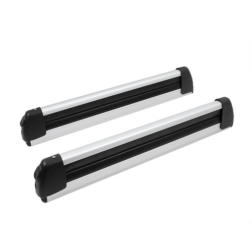Universal Ski Snowboard Roof Mount Rack Carriers for 6 Pair Skis or 4 Snowboards