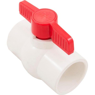 Hayward 2'' Pvc Compact Ball Valve Soc Epdm Tpv White (QVC1020SSEW)
