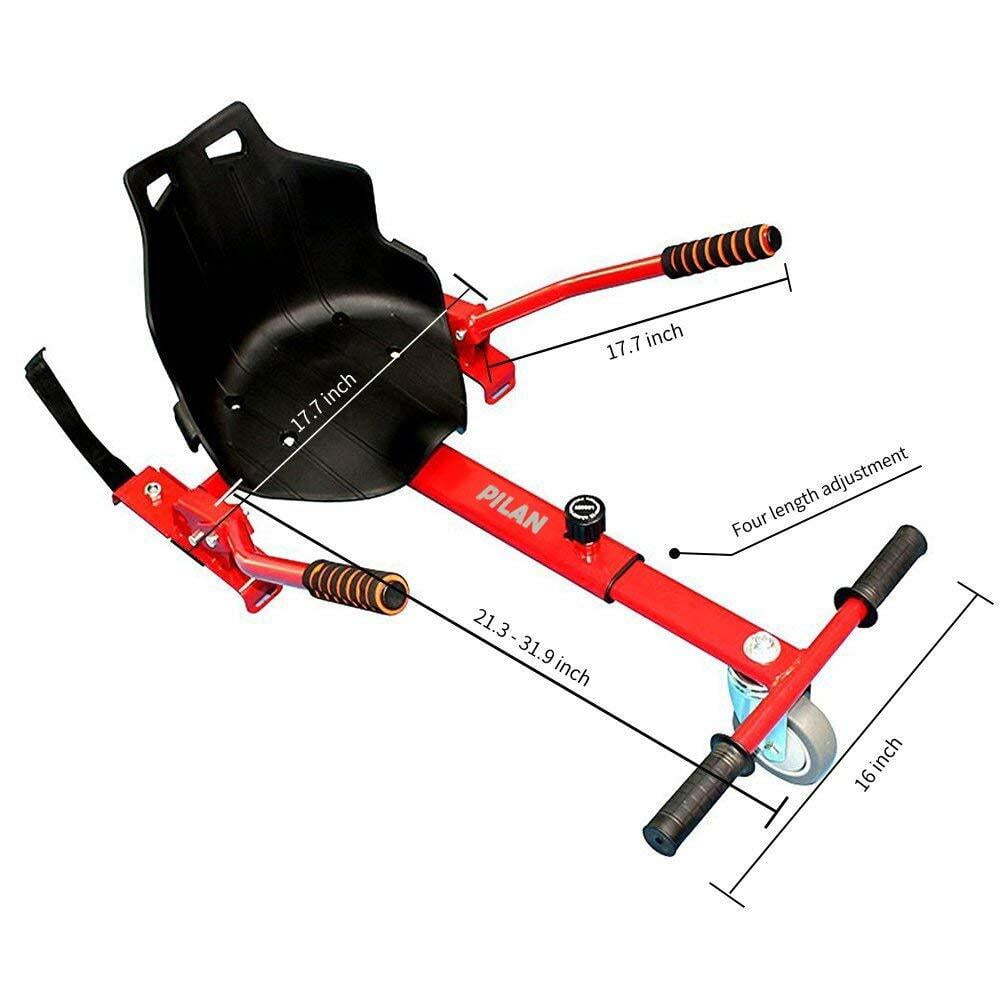 Hoverkart Go Kart Red