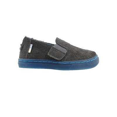 Повседневные кроссовки TOMS Luca Slip On для маленьких мальчиков серого цвета 10012591