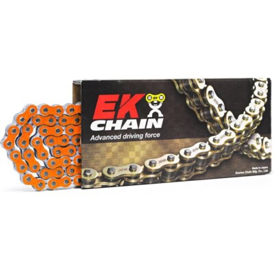 EK Chain for Benelli 900 TORNADO TRE RS 2004-2005 NX-Ring Super HD Orange >525