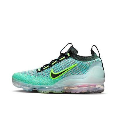 Детские кроссовки Nike Air Vapormax 2021 FK NN Volt/Black-Photo Blue (DX3367 700)