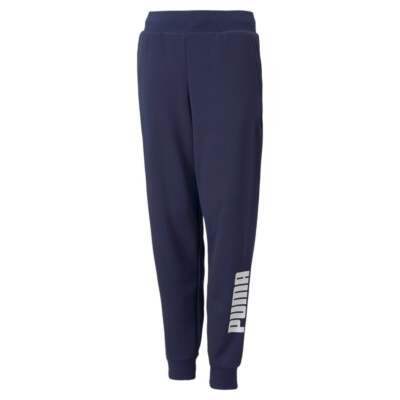 

Спортивные штаны Puma Power Logo для мальчиков, размер , повседневные спортивные штаны 589307-06, Синий, Puma Power Logo Sweatpants Youth
