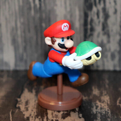 CHOCO EGG NEW SUPER MARIO Bro Wii Mini Figure Holding the Shell Nintendo Furuta