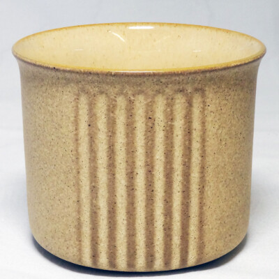 CHORUS by Denby Open Sugar Bowl 3'' tall NEW NEVER USED made in England