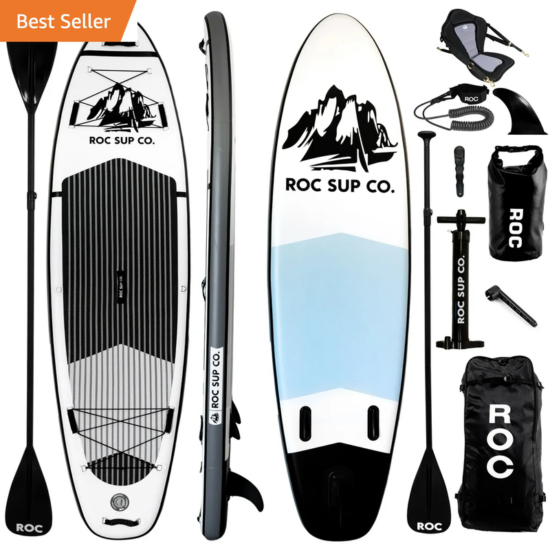 Inflatable Stand up Paddle Board with Premium Sup Accessories & Backpack, Non-Sl