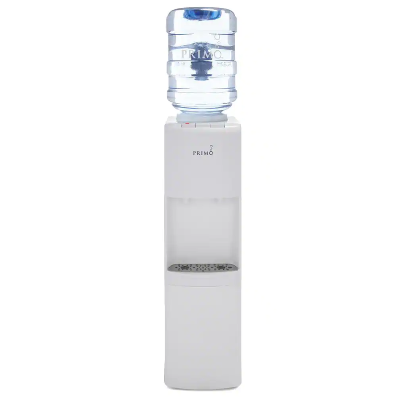 Primo Top Load Water Dispenser White Stainless Steel Hot 110