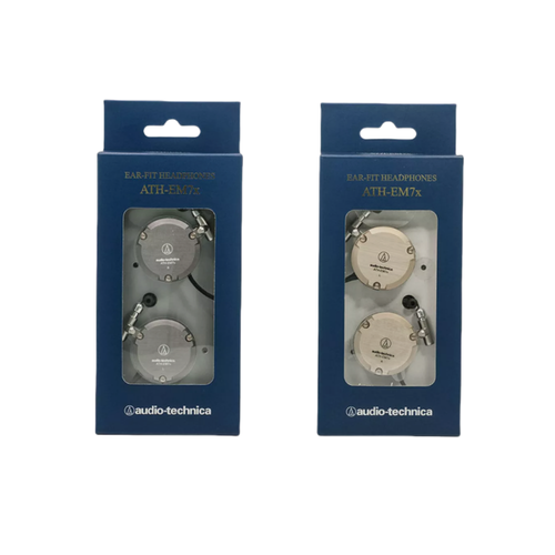 Audio-Technica ATH-EM7X Import Series Adjustable Aluminum Clip-On