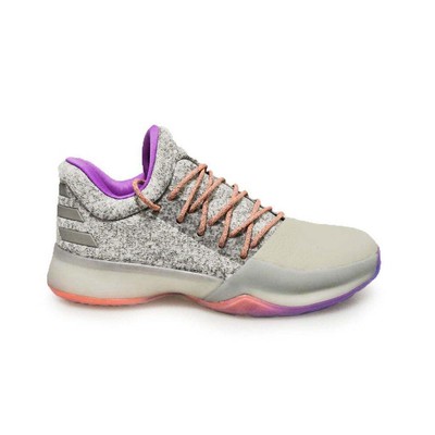 

Мужские баскетбольные кроссовки Harden Vol.1 BW0549 Grey UK, Серый, adidas Harden