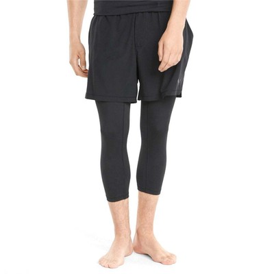 

Puma Studio 2In1 Shorts Mens Size  Athletic Casual Bottoms 52102101, Черный, Puma Studio 2In1 Shorts