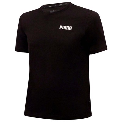 

Футболка с коротким рукавом Puma Ess Small Crew Neck, мужские повседневные топы размера  84567701, Черный, Puma Ess Small Crew Neck Short Sleeve T-Shirt