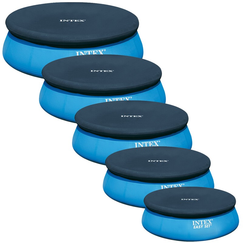 Intex Abdeckplane Easy Pool 244 305 366 396 457cm Poolabdeckung Poolabdeckplane