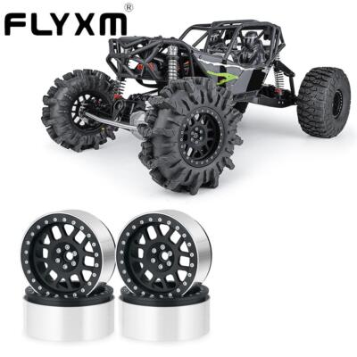 FLYXM 2.6'' Beadlock Wheels Rims for AXIAL 1/10 RBX10 AXI03000 Wraith 90053-90048